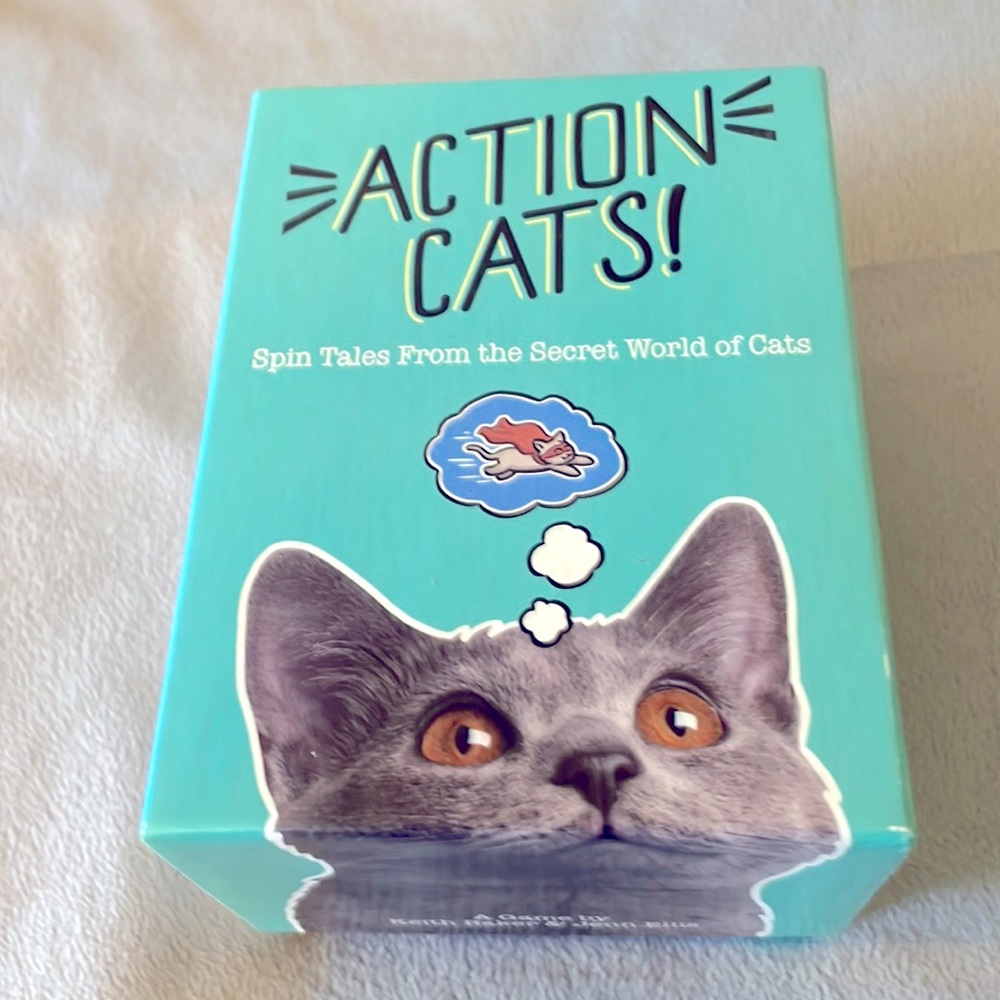 Action Cats! card game Ages 9+